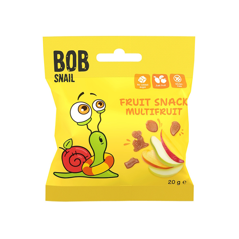 Šnek Bob Ovocný snack multifruit