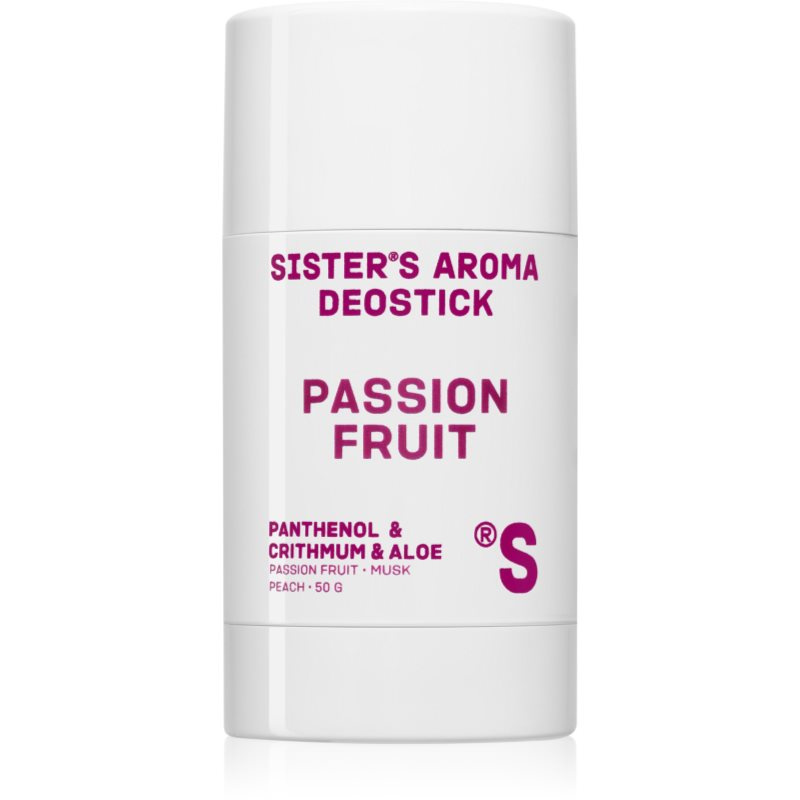 Sister's Aroma Passion Fruit Deostick tuhý deodorant proti zápachu a pocení 50 g