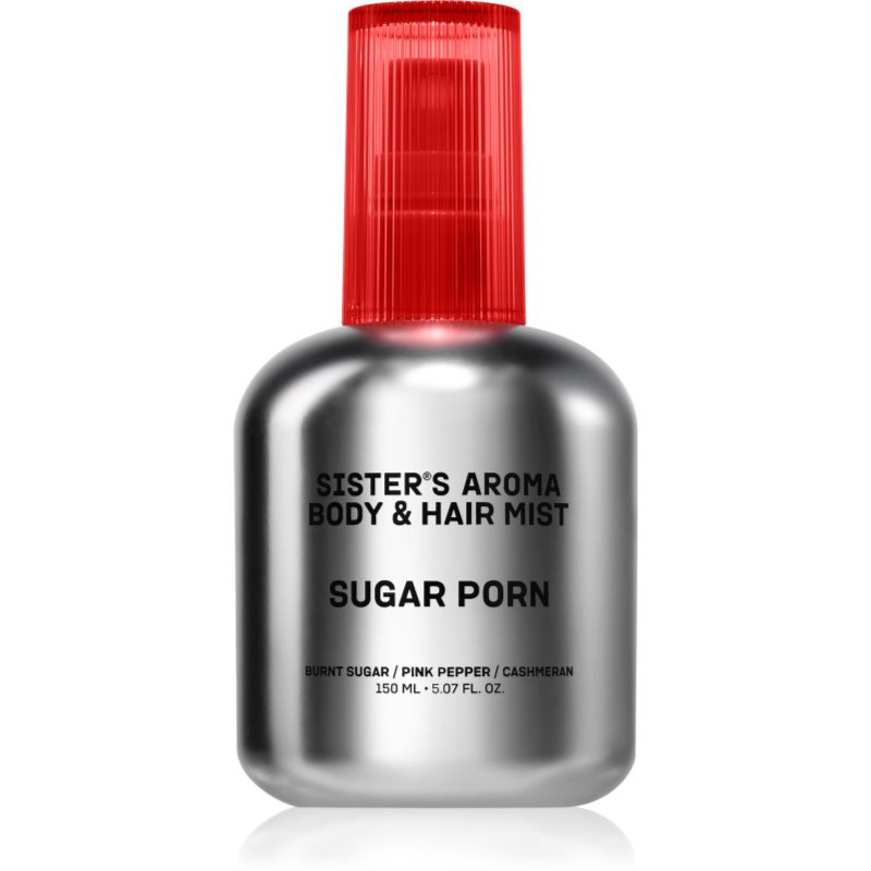 Sister's Aroma Sugar Porn parfémovaná mlha na tělo a vlasy pro ženy 150 ml
