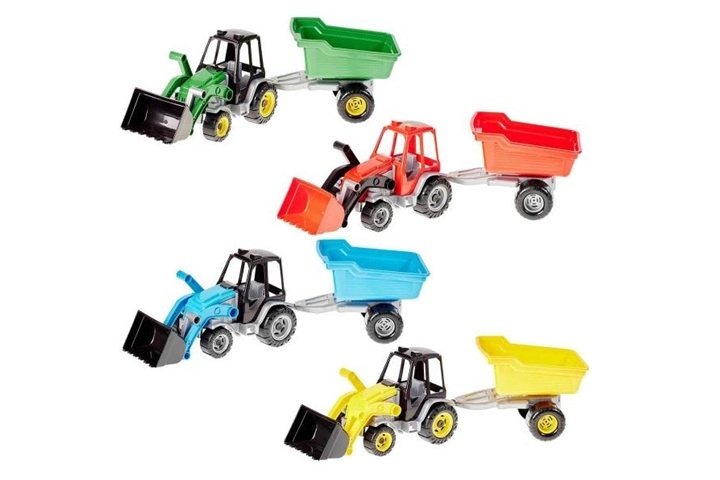Traktor Master s přívěsem