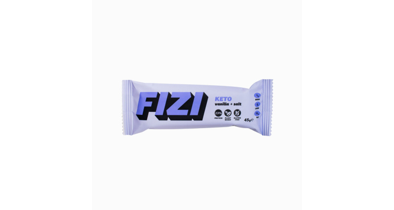 FIZI Keto tyčinka vanilka & sůl kusy 1 ks