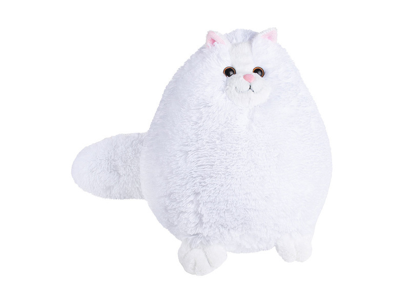 Sněhová koule plyšová kočka 47 cm