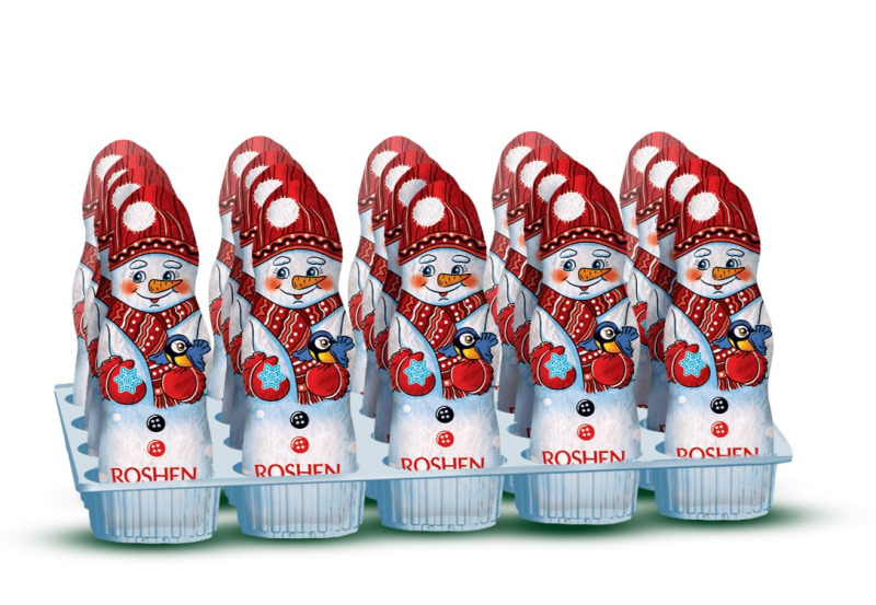 ROSHEN Chocolate Figures Snowman 45 g