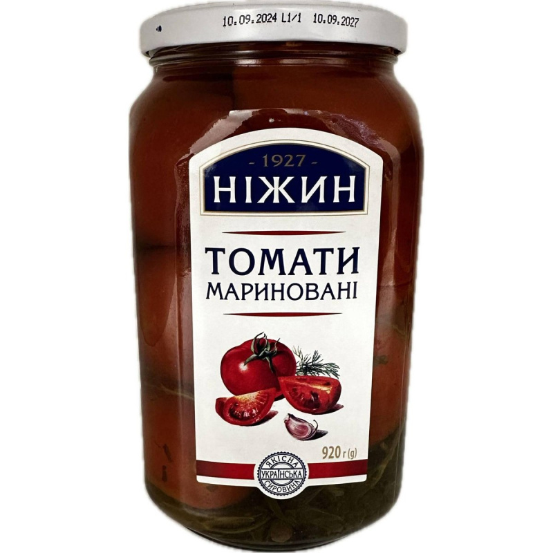 Nizhyn Rajčata ve sladkokyselém nálevu