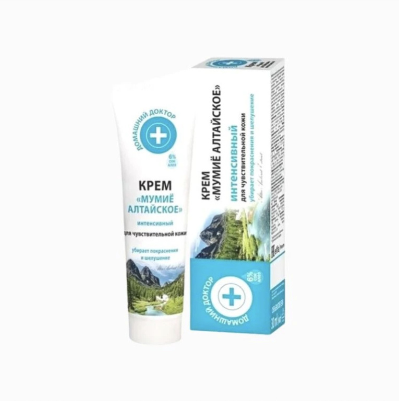 Domácí lékař Altajské mumio Intenzivní krém pro citlivou pokožku, 30ml