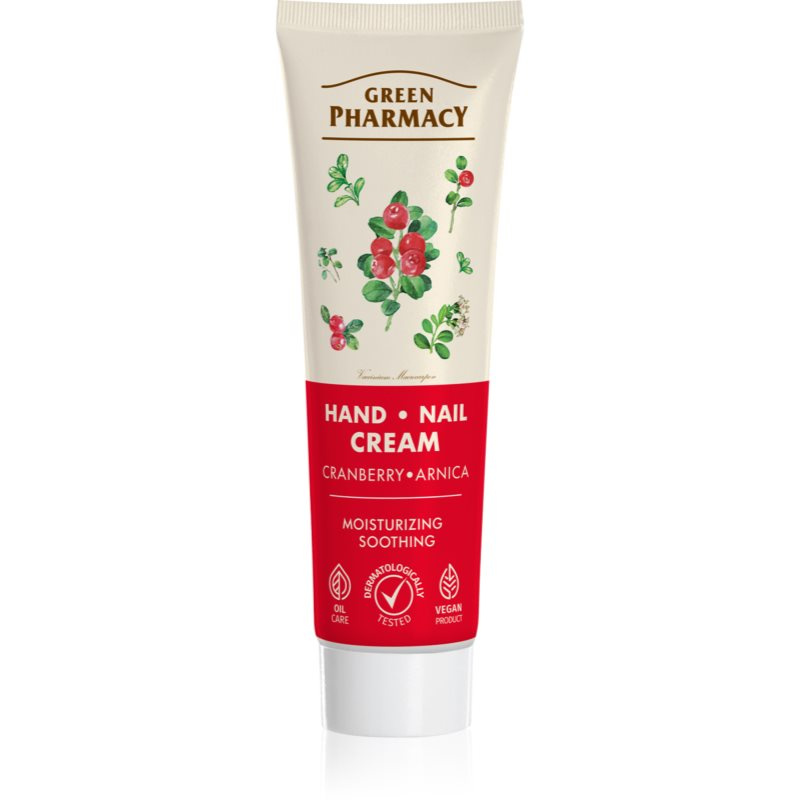 Green Pharmacy Cranberry & Arnica hydratační krém na ruce 100 ml