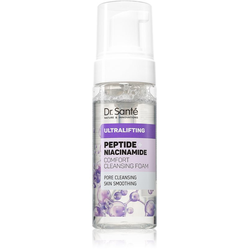 Dr. Santé Ultralifting Peptide + Niacinamide čisticí pěna pro zralou pleť 150 ml
