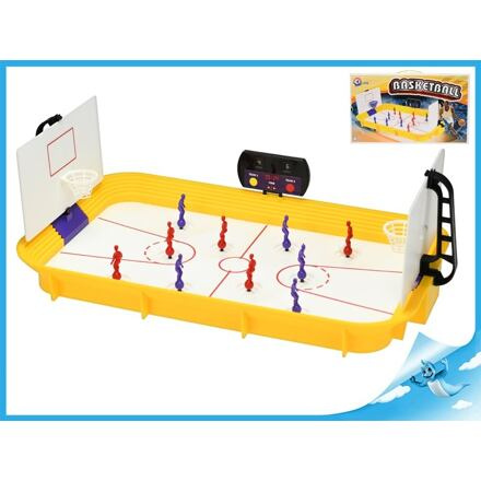 Košíková/Basketbal společenská hra, plast v krabici 53x31x9cm