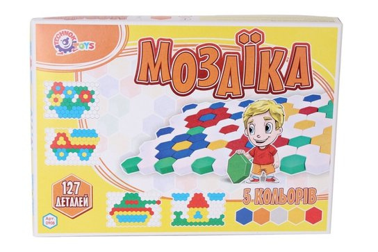 Teddies Mozaika klobouček 2,5cm hladká plast 34x24x4cm