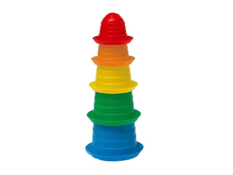 Pyramida Sombrero – sada 5 pískových formiček