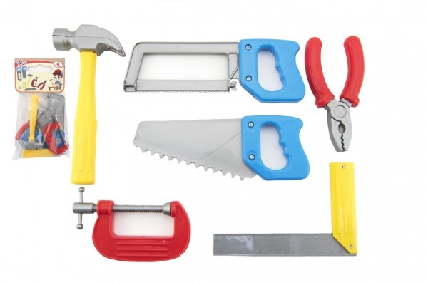 Teddies sada nářadí plast 6ks v sáčku 16x30x5cm