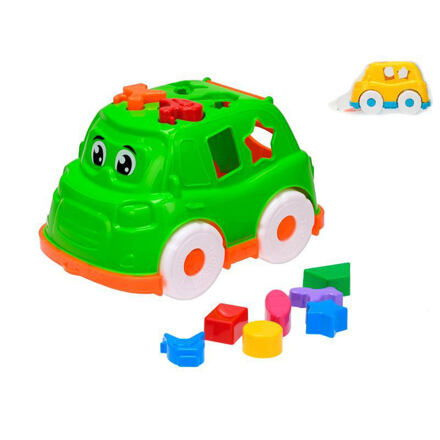 Mikro Trading auto/vkládačka 2v1 geometrické tvary a zvířátka