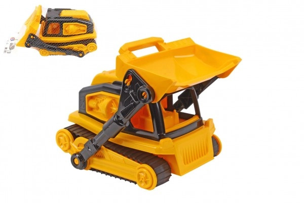 Plastový buldozer s pásy 30 cm