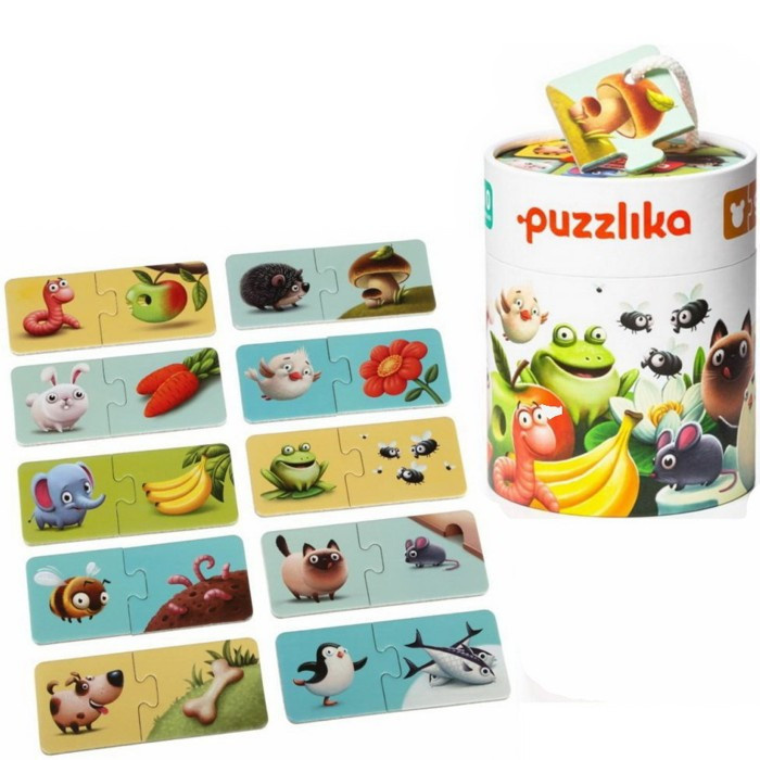 Puzzlika 12992 Mé jídlo naučné 20 dílků