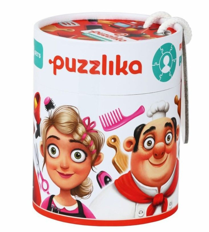 Puzzlika 13524 Profese 2 - naučné puzzle 21 dílků