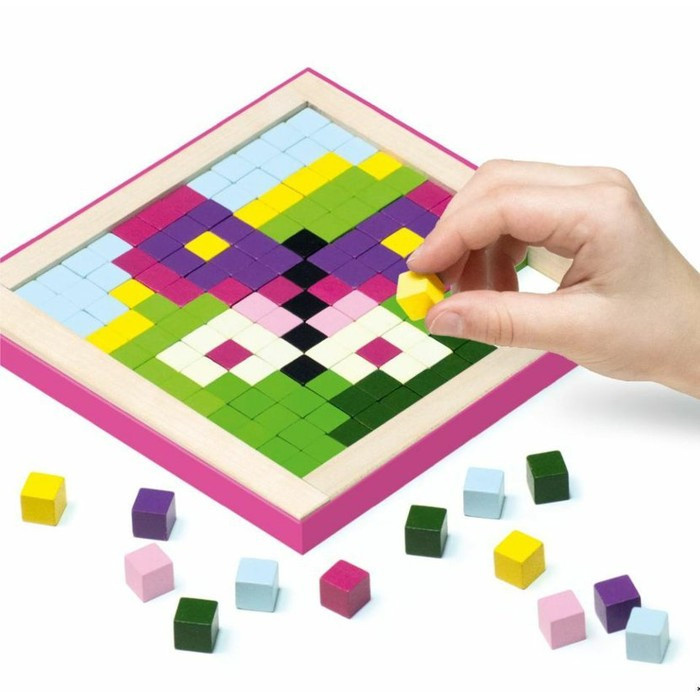 CUBIKA 14880 Pixel II kouzla dřevěná mozaika