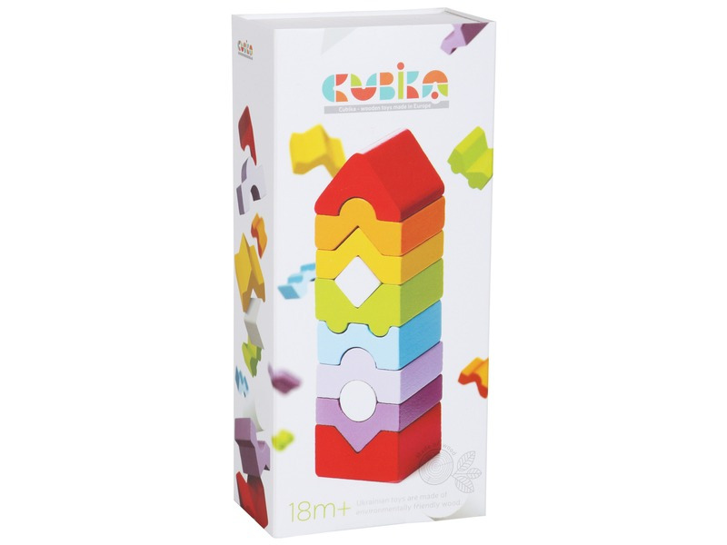 Cubika Cubika - Dřevěná věž na stavění