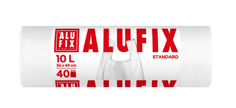 Alufix Pytle na odpadky zavazovací 10 l, 12×36 cm