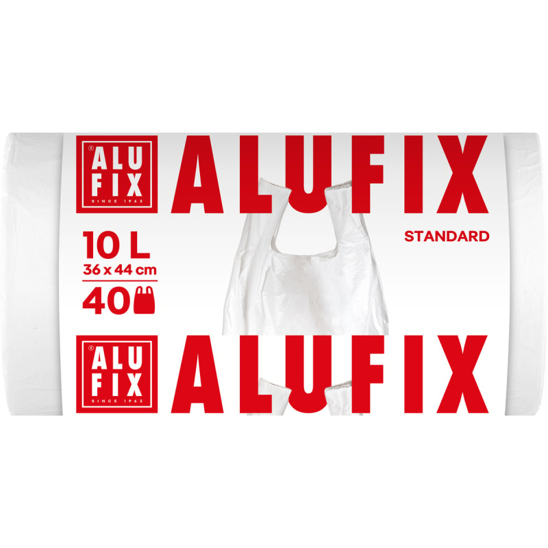 Alufix Pytle na odpadky zavazovací 10 l, 12×36 cm