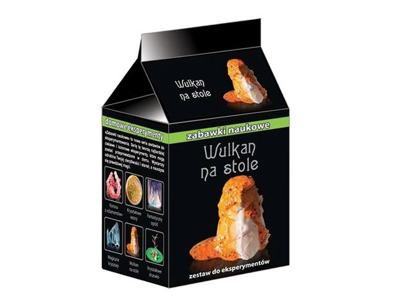 Wulkan na stole – experimentální sada sopka na stole - 1 kus