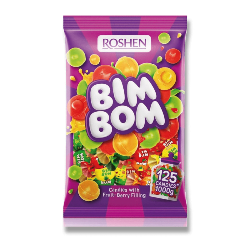 Roshen Bim-Bom - ovocné bonbóny - 1 kg