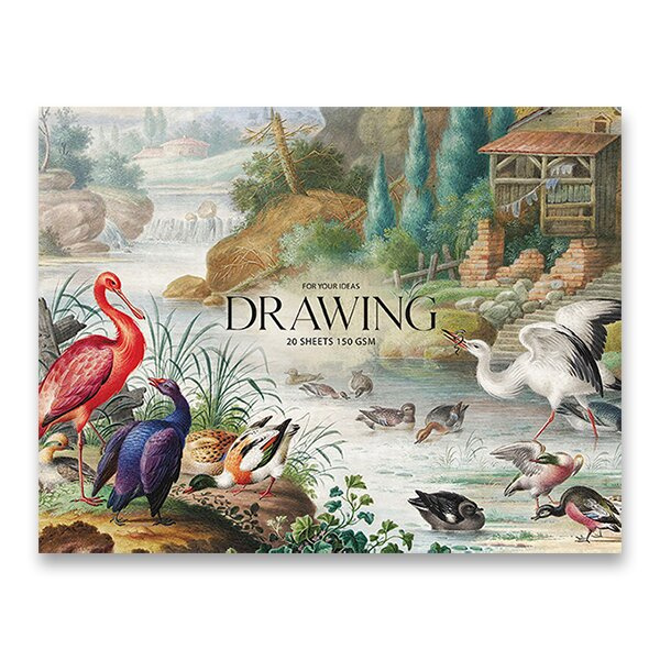 Skicák A4+ Drawing 150 g 20 listů Shkolyaryk