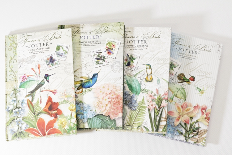 Designová záznamní kniha Fresh, tvrdé desky, A6, 80ls, úzká linka, 70g - mix motivů 1