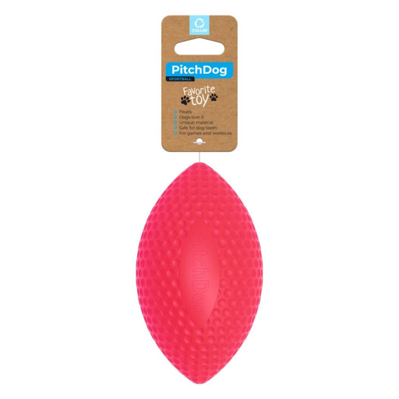 PITCHDOG Sportball pěnový míč pro psy červený 1 ks