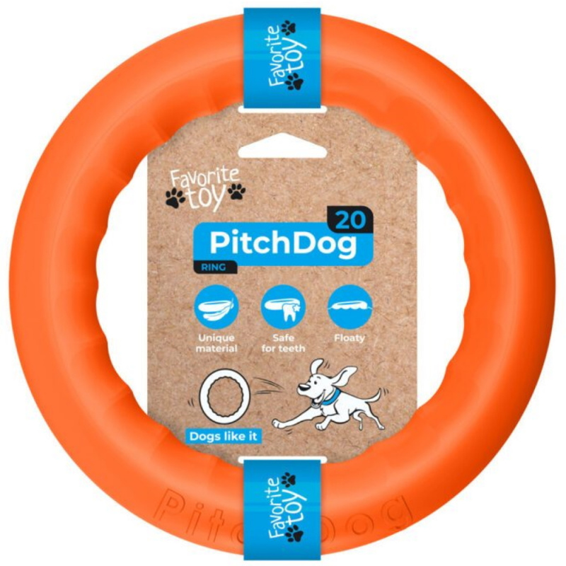 PITCH DOG KRUH 28 cm 1 ks oranžová