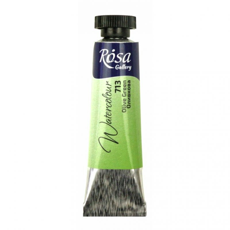 Akvarelová barva Rosa Gallery tuba 10 ml - Olivově zelená
