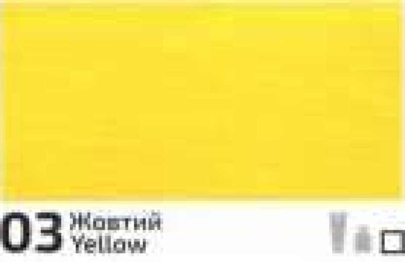 Akrylová barva Rosa Decor 20ml – 03 Yellow
