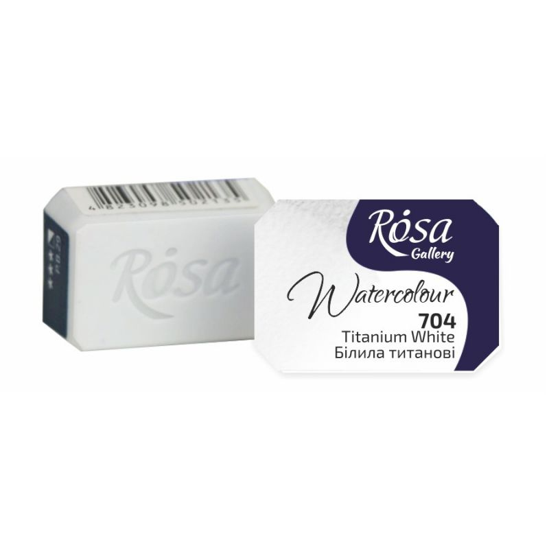 Akvarelová barva Rosa Gallery 2,5 ml - Titanově bílá
