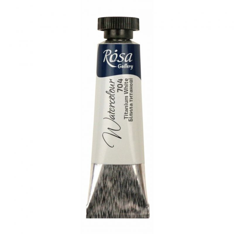 Akvarelová barva Rosa Gallery tuba 10 ml - Titanově bílá
