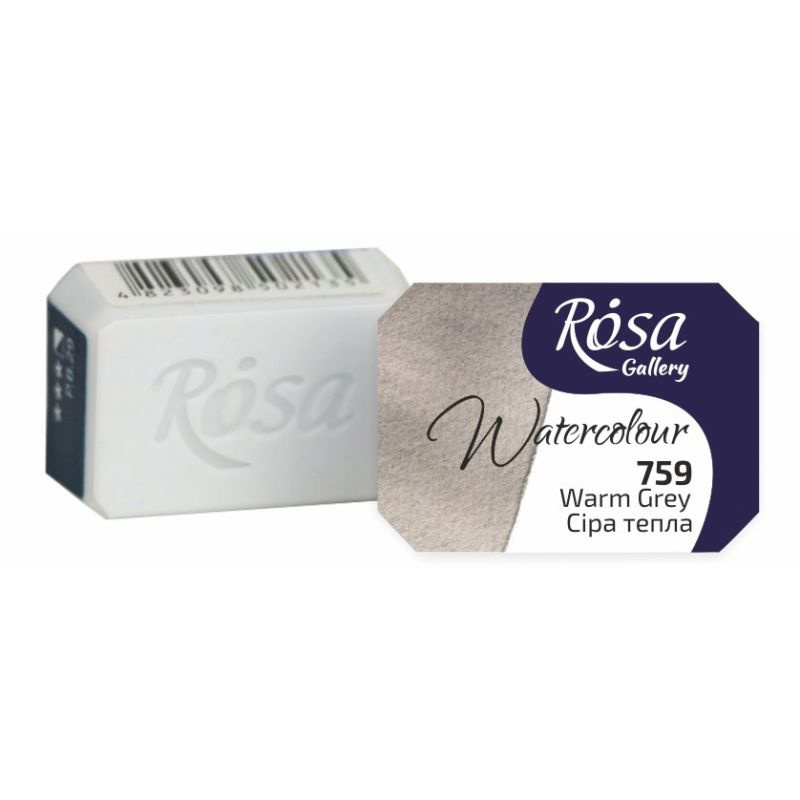 Akvarelová barva Rosa Gallery 2,5 ml - Teplá šedá