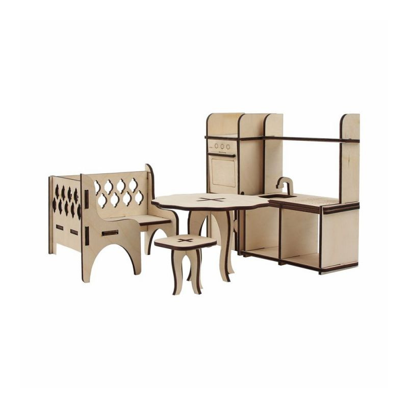 Kuchyně z překližky (8ks) č.2