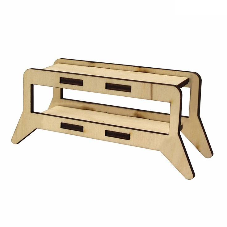 Stolek z překližky 12x4x5cm