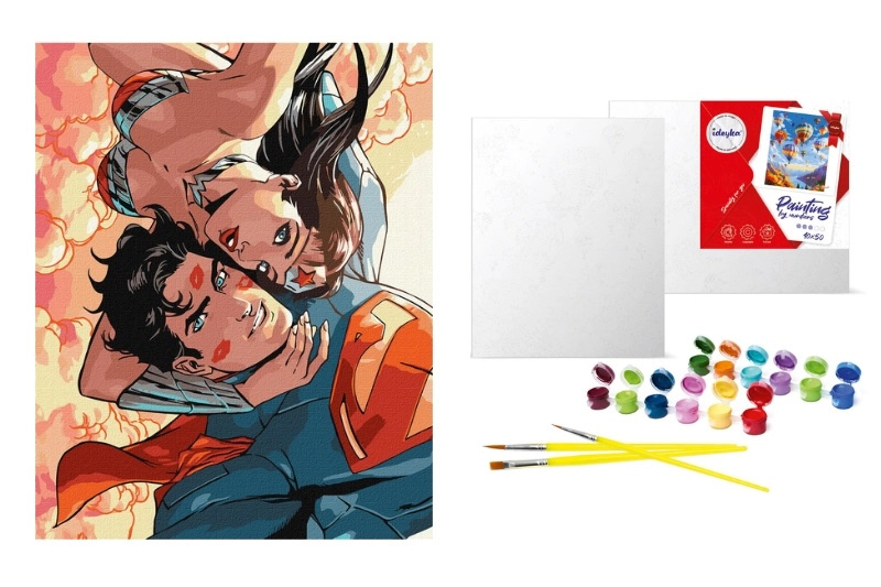 Malování podle čísel DC Wonder Woman: Uškrti