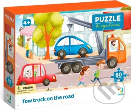 Odtahový vůz (60 dílků) - puzzle z kategorie 15 - 60 dílků