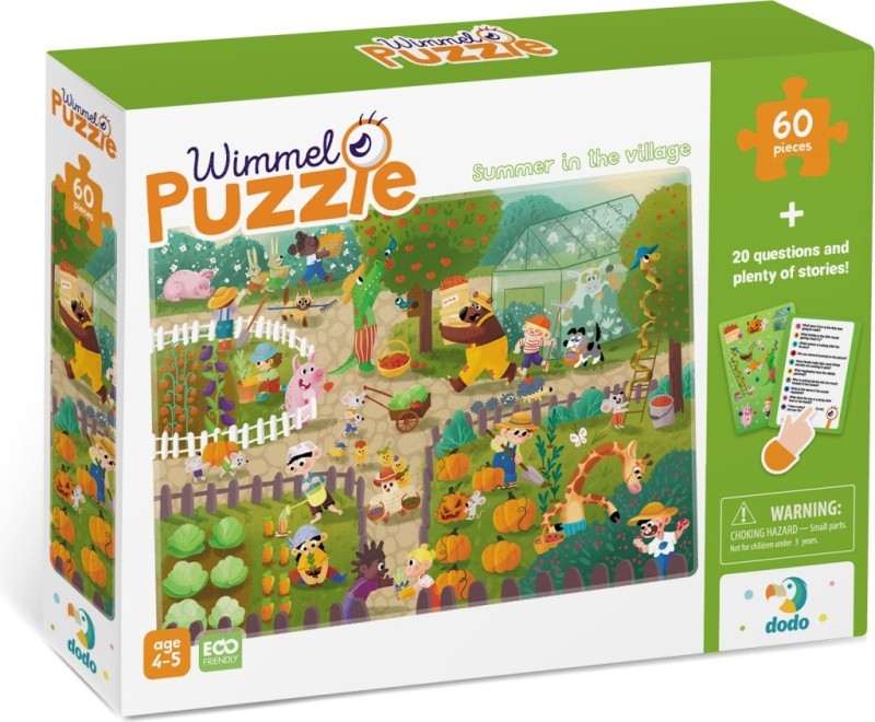 Léto na venkově - puzzle z kategorie 15 - 60 dílků