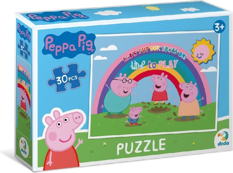 Prasátko Peppa Duha (30 dílků) - hra z kategorie 15 - 60 dílků