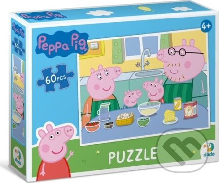 DODO Prasátko Peppa Společné vaření 60 dílků