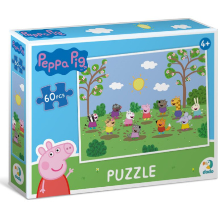DODO Prasátko Peppa Zábava na sluníčku 60 dílků