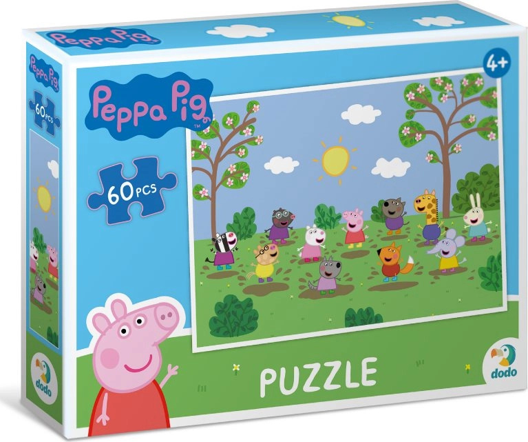 DODO Prasátko Peppa Zábava na sluníčku 60 dílků