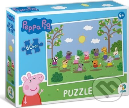 DODO Prasátko Peppa Zábava na sluníčku 60 dílků