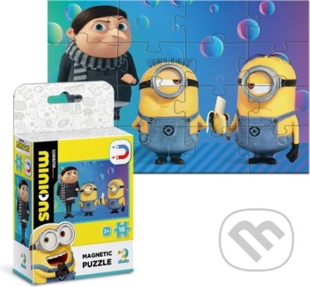 DODO Magnetické Mimoni Malý Gru 16 dílků