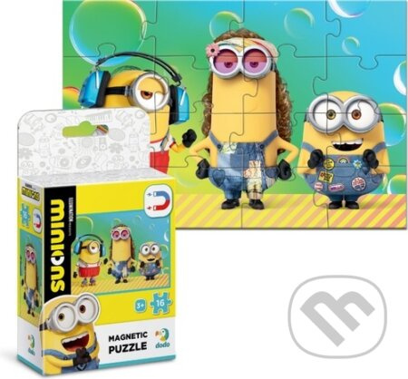 Magnetické puzzle Mimoni Party - puzzle z kategorie 15 - 60 dílků