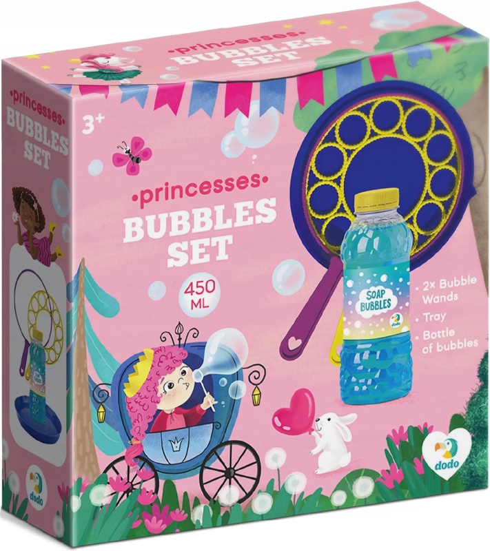 Bublifukový set Princezny 450 ml