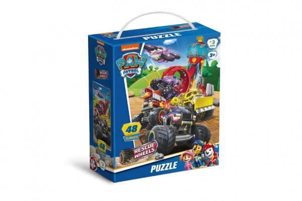 DODO Tlapková patrola/Paw Patrol Záchrana na kolech 48 dílků