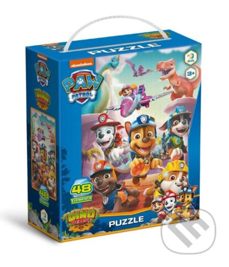DODO Tlapková patrola/Paw Patrol Záchrana dinosaurů 48 dílků