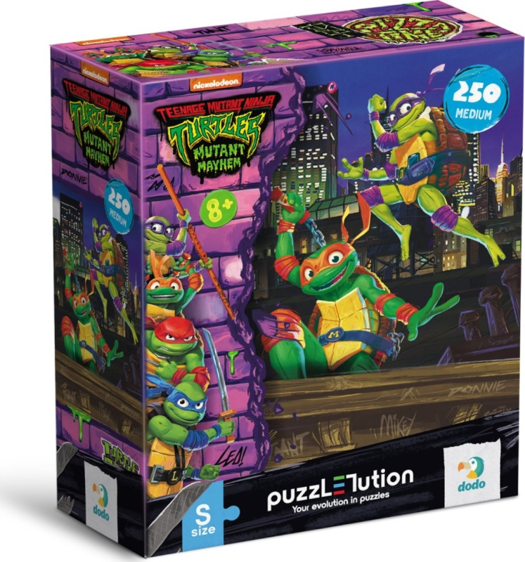DODO Želvy Ninja Donatelo a Michelangelo 250 dílků